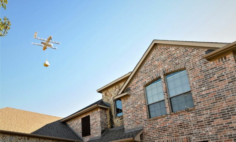 無(wú)人機(jī)快遞業(yè)務(wù)翻倍 谷歌兄弟公司W(wǎng)ing交付量劇增(圖1) 無(wú)人機(jī)快遞業(yè)務(wù)翻倍 谷歌兄弟公司W(wǎng)ing交付量劇增(圖1)