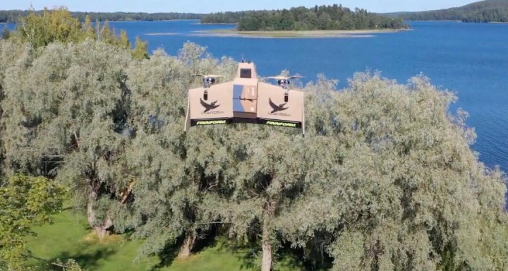 芬蘭一公司正準(zhǔn)備向湖島居民提供無(wú)人機(jī)送報(bào)服務(wù)(圖1) 芬蘭一公司正準(zhǔn)備向湖島居民提供無(wú)人機(jī)送報(bào)服務(wù)(圖1)